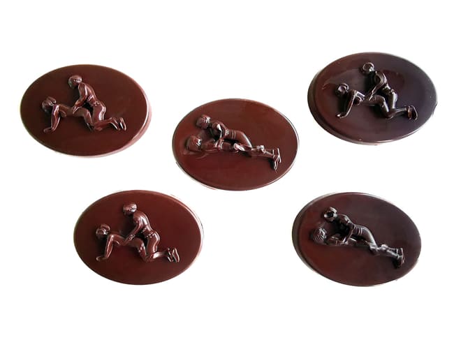 Moule chocolat - Kamasutra 2 - 6 empreintes