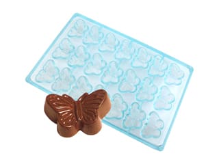 Moule chocolat - 21 papillons