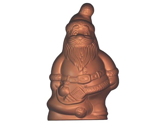Moule chocolat Père Noël - et ses cadeaux