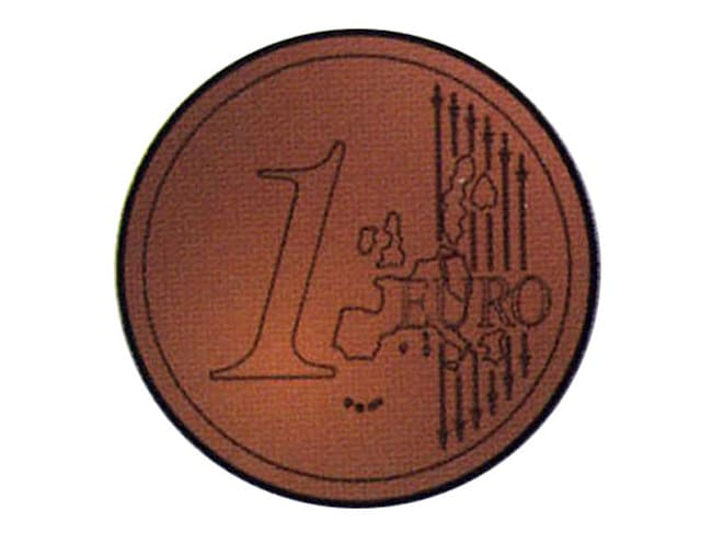 Moule chocolat - pièce 1 euro