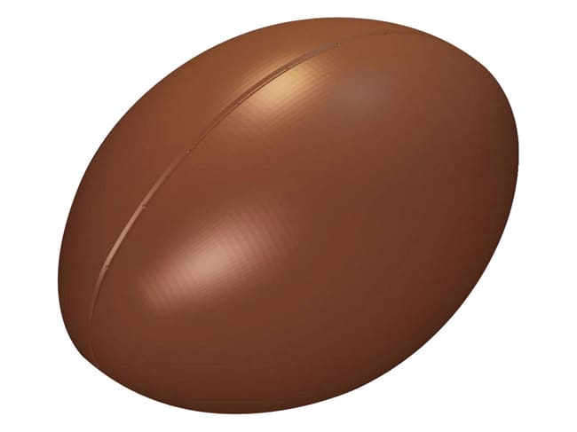 Moule chocolat - ballon de rugby