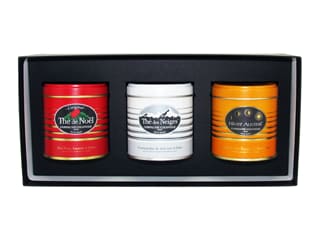 Coffret Luxe - Thé vert et blanc, pommes, fruits rouges - 3 x 30 g - Compagnie & Co