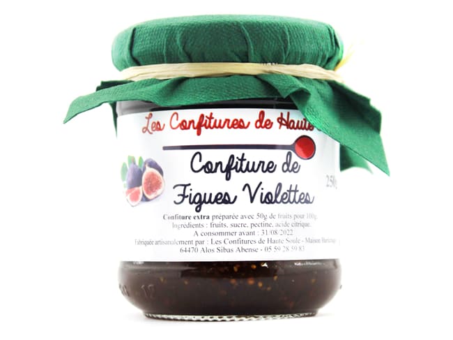 Confiture de figue - 250 g - Confitures de Haute Soule