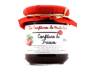 Confiture de fraise - 250 g - Confitures de Haute Soule