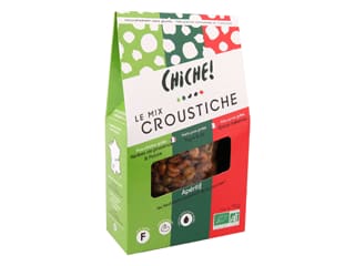 Mélange apéritif Provençal - Pois chiches, pois carrés et petits pois bio - 90 g - Chiche