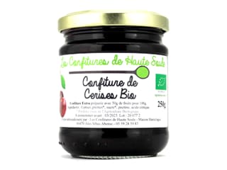 Confiture de cerise Bio