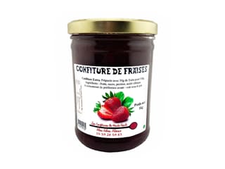 Confiture de fraise - 1 kg - Confitures de Haute Soule