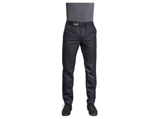 Pantalon de cuisine homme - Cyclone noir - Taille 42 - Clément Design