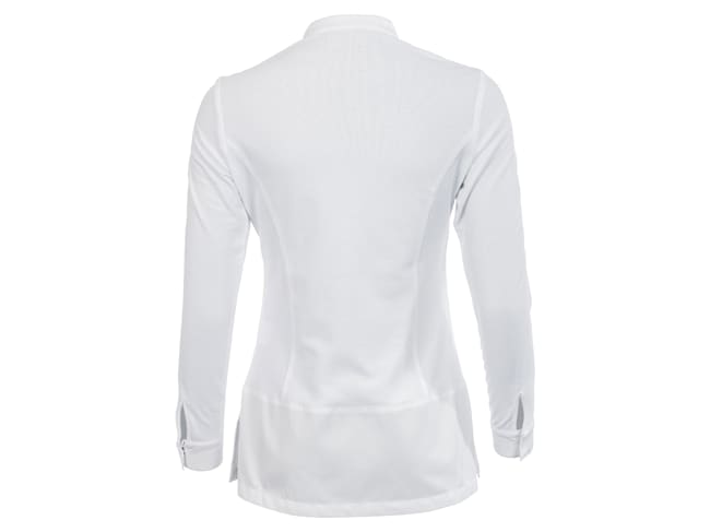 Veste de cuisine femme Cocoon blanche - Manches longues - Taille XS (34/36) - Clément Design