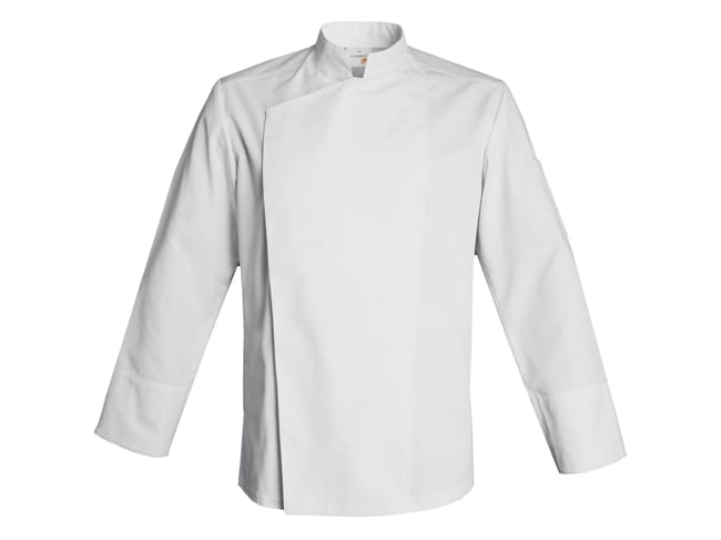 Veste homme Firenze Blanche - Manches longues - Taille XL (54/56) - Clément Design