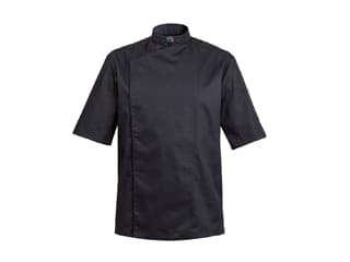 Veste homme Firenze Noire - Manches courtes - Taille XL (54/56) - Clément Design