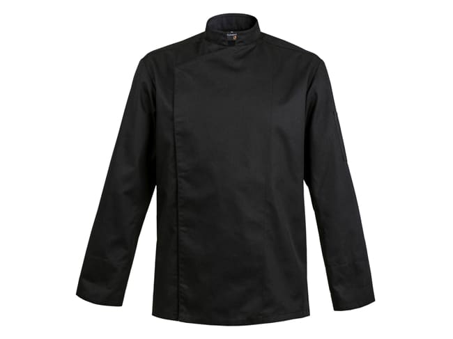 Veste homme Firenze noire - Manches longues - Taille S (42/44) - Clément Design