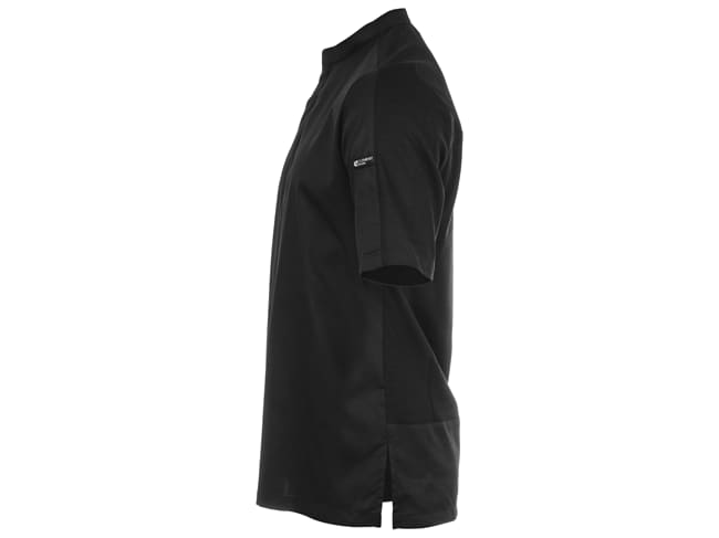 Veste homme Mix noire - Manches courtes - Taille M (46/48) - Clément Design