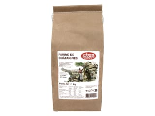 Farine de châtaigne 100% naturelle - 1 kg - Clément Faugier