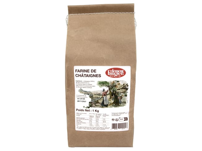 Farine de châtaigne 100% naturelle - 1 kg - Clément Faugier