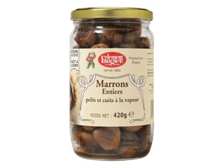 Marrons entiers au naturel