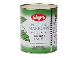 Purée de marrons 100% naturelle