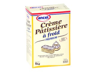 Crème pâtissière à froid