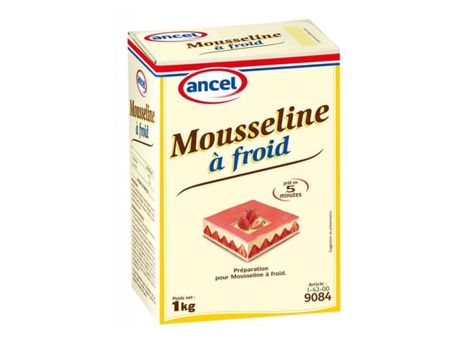 Préparation pour mousseline à froid - 1 kg - Ancel