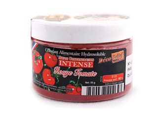 Colorant alimentaire en poudre rouge tomate