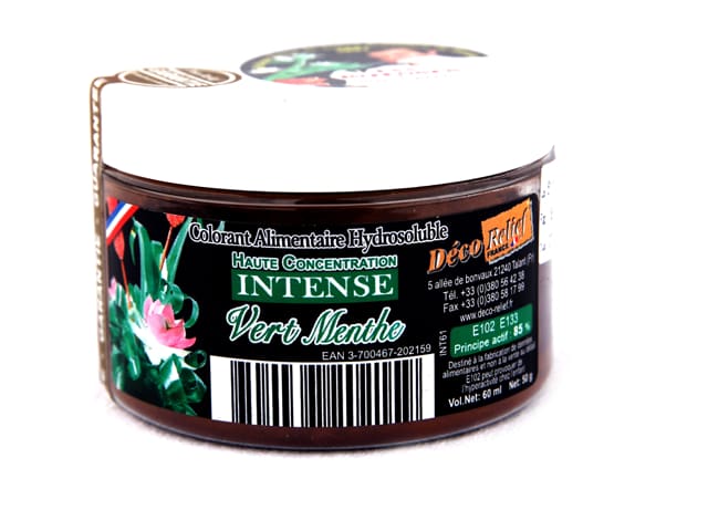 Colorant Naturel Vert Menthe En Poudre Sosa Meilleur Du Chef