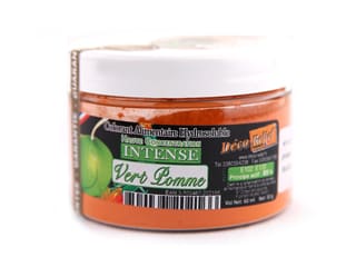 Colorant alimentaire en poudre vert pomme - hydrosoluble - 50 g - Déco Relief