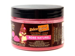 Colorant alimentaire rose naturel