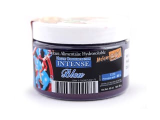 Colorant alimentaire bleu E133 - hydrosoluble - 50 g - Déco Relief