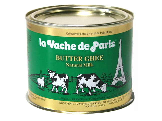 Butter ghee beurre clarifié - La vache de Paris - 400 g