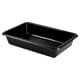 Bac plat 3 L noir - 34 x 23 x ht 7 cm - Gilac