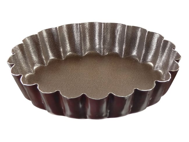 Tartelette cannelée fond fixe - Ø 10 cm - Gobel