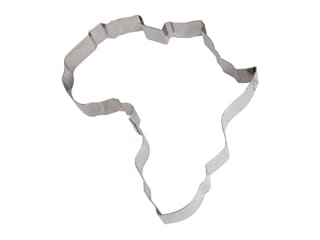 Cadre inox forme Afrique - 49 x 41 cm - Gobel