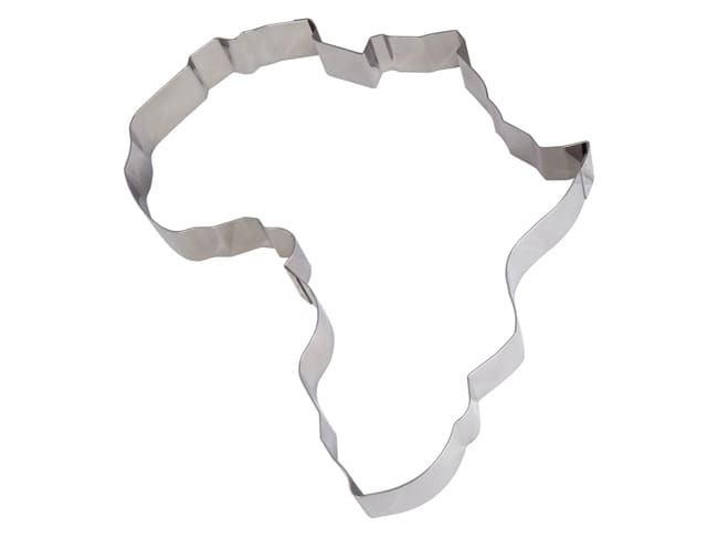 Cadre inox forme Afrique - 49 x 41 cm - Gobel