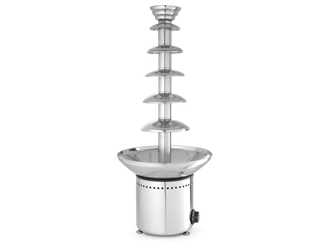 Fontaine à chocolat - professionnelle inox - ht 84 cm - Hendi