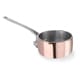 Mini casserole - saucière cuivre-inox - Ø 5 cm