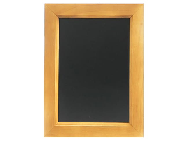 Ardoise noire encadrée - 40 x 30 cm