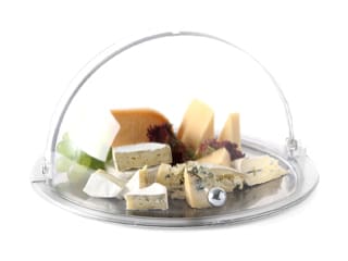 Plateau à fromage - cloche coulissante - Ø 38 cm - Hendi