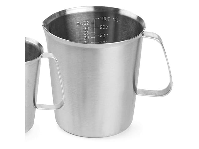 Pot gradué inox - 1 litre