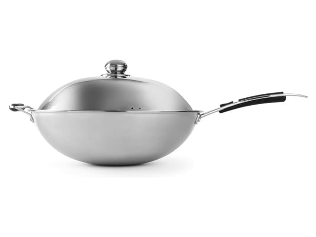 Wok inox induction - Ø 36 cm - Hendi