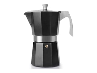 Cafetière italienne noire