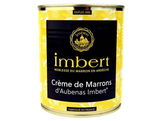 Crème de marrons - Fabriquée à Aubenas - 1 kg - Imbert