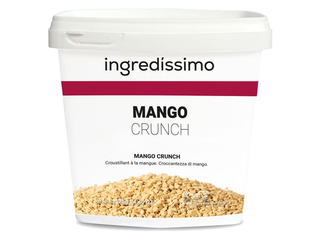 Éclats (crunchy) de mangue croustillants - 125 g - Ingredissimo