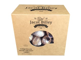 Coquilles d'escargots lavées et triées - 60 unités - Jacot Billey