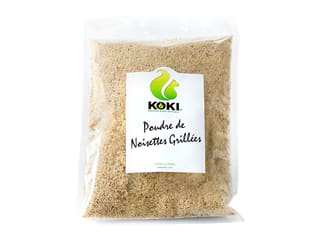 Poudre de noisettes torréfiées - 500 g - Origine France - Koki