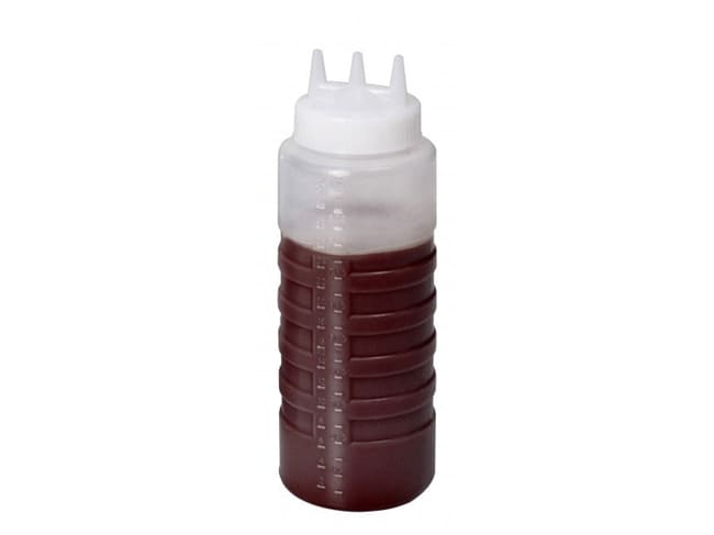 Bouteille 3 becs verseurs - pour chauffe chocolat - 1000 ml - Krampouz