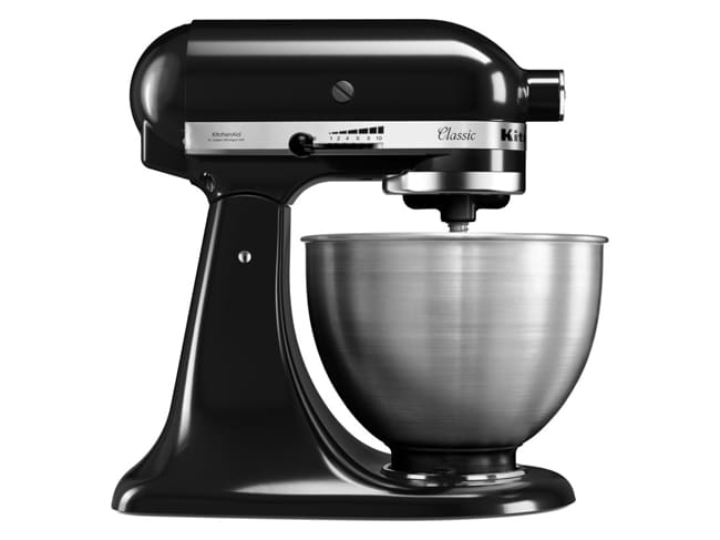 Robot Kitchenaid K45 Professionnel noir - + Bol à pain cocotte offert - Complet - Kitchenaid