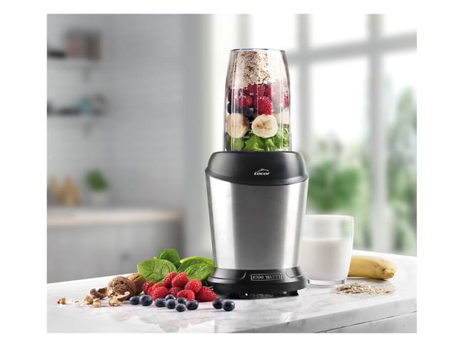 Mixer/blender à smoothie - avec 2 bols - Lacor