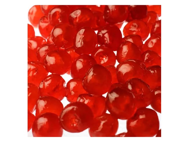 Bigarreaux rouges confits - 150 g - La Patelière