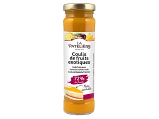 Coulis de fruits exotiques - 165 g - La Patelière