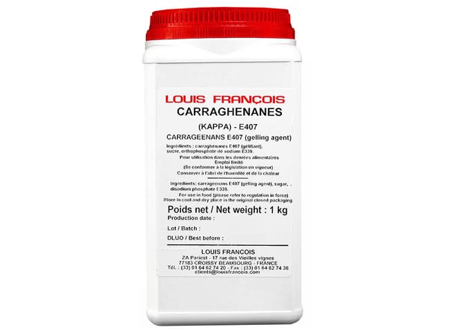 Carraghénanes - 1 kg - Louis François